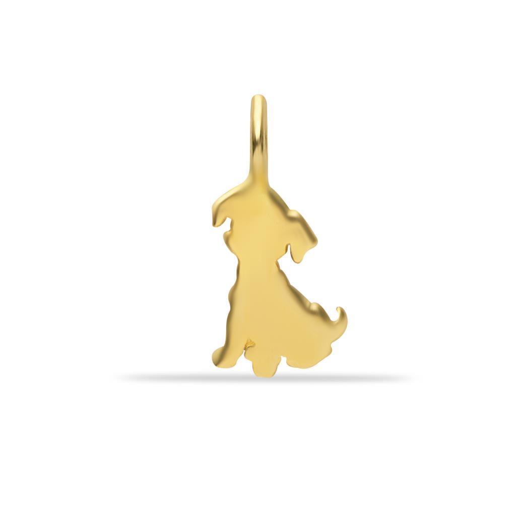 Altın Köpek Figürlü Charm - Tufanlar Kuyumculuk