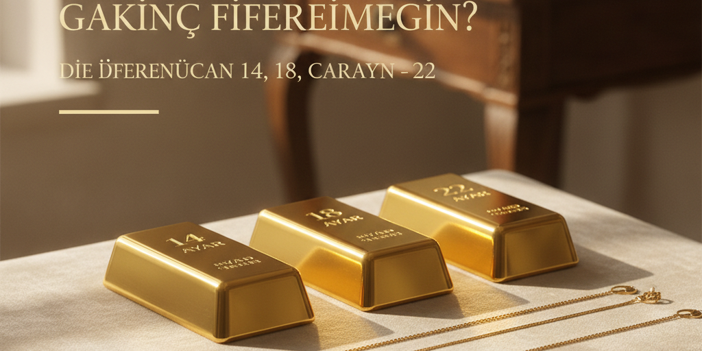 Altın Ayarı Ne Demek? 14, 18 ve 22 Ayar Farkı