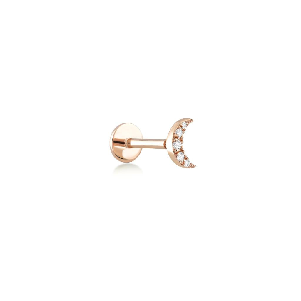 0.04 ct Hilal Pırlanta Piercing