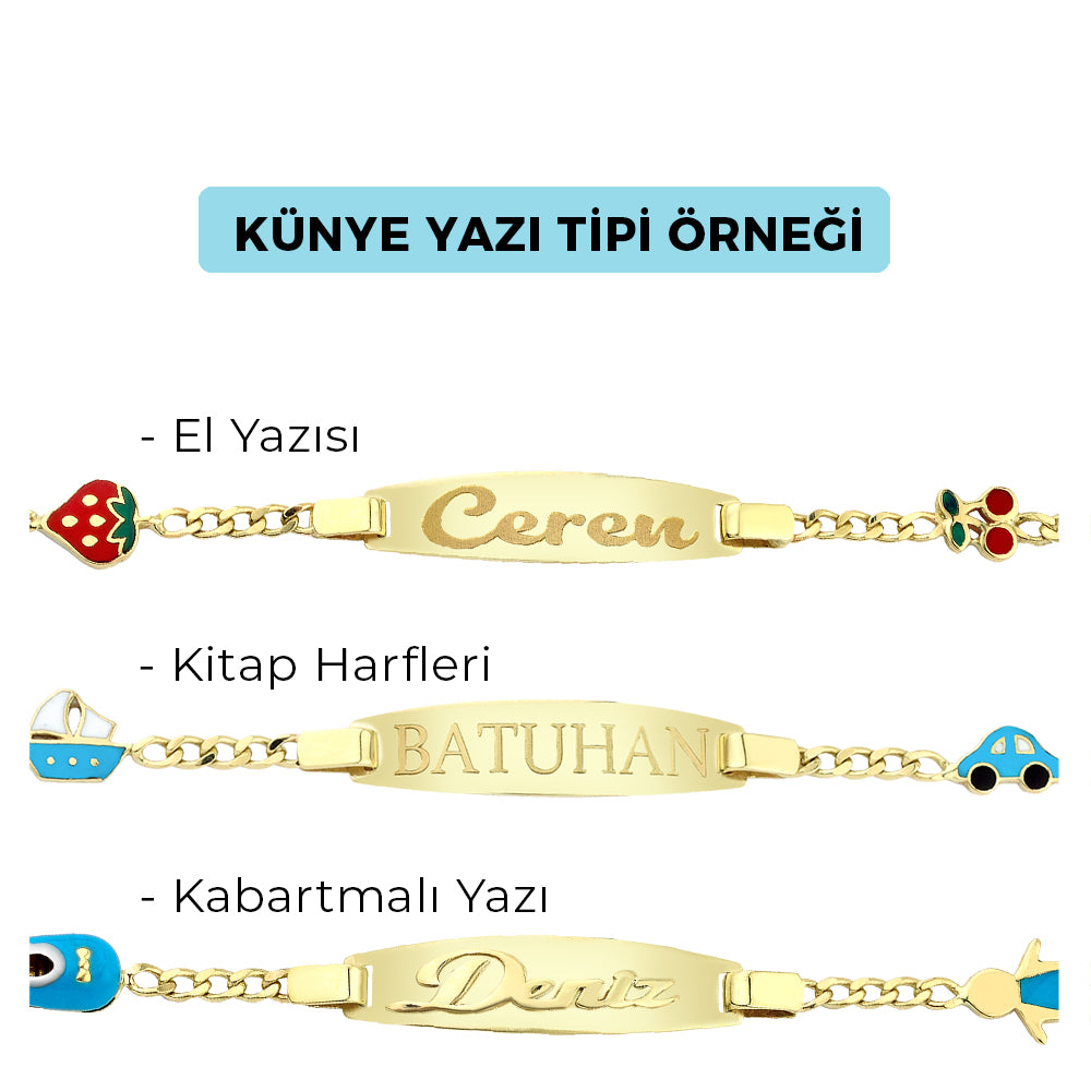 0,07 Karat Pırlanta (A) Harfli Kolye