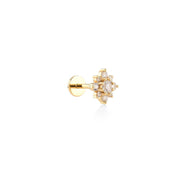 0.31 ct Floral Pırlanta Piercing