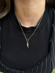 14 Ayar Kelebek Zincir Melek Kanadı Kolye