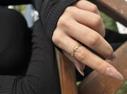 14 Ayar Altın Başak Yüzük