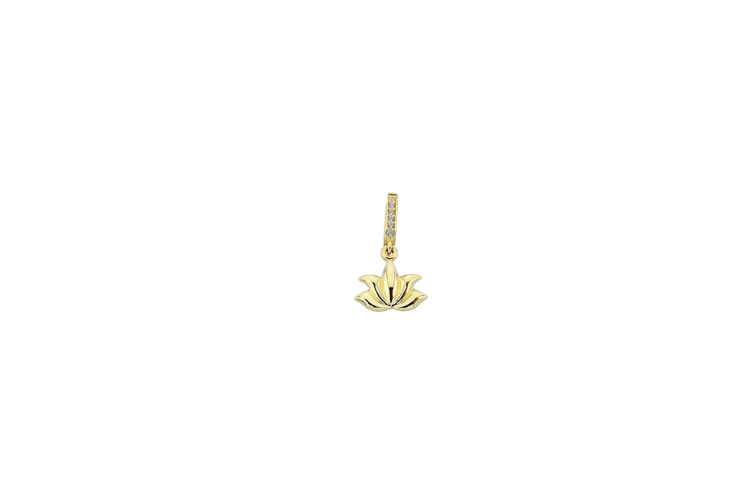 Lotus Taşlı Charm