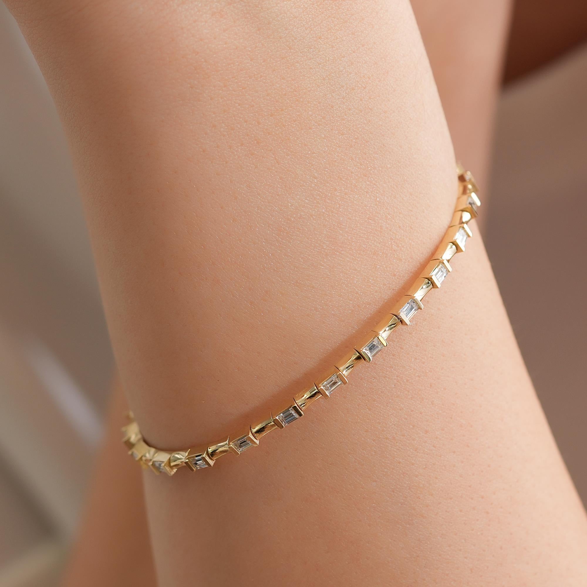 14 Ayar Fantezi Altın Bileklik