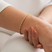 14 Ayar Fantezi Altın Bileklik