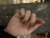 Kelebek zincir bileklik