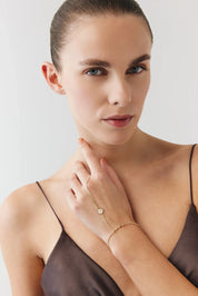 Başak Damga Tel Bileklikli Şahmeran