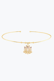 Mor Lotus Tel Choker
