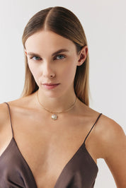 Mor Lotus Tel Choker