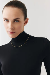 Top Zincir Sade Kolye