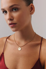 Top Zincir Pusula Kolye