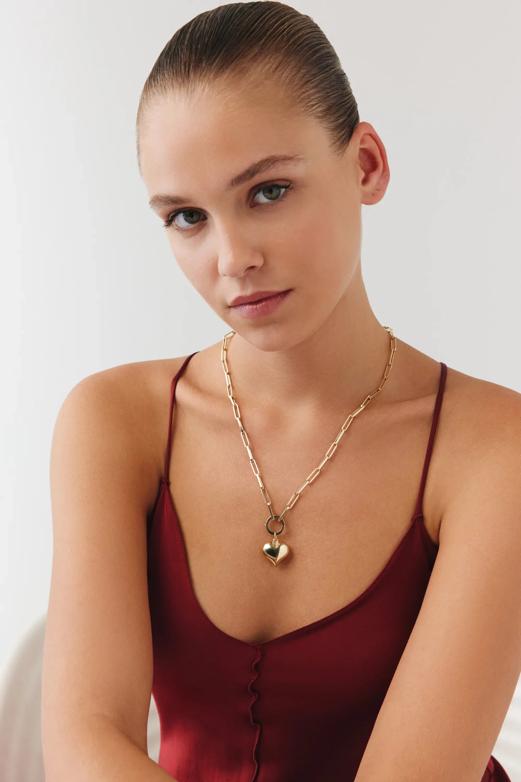 Bomb Kalp Charm Kolye