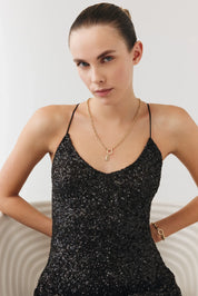 Top Zincir Bomb Harf Charm Kolye