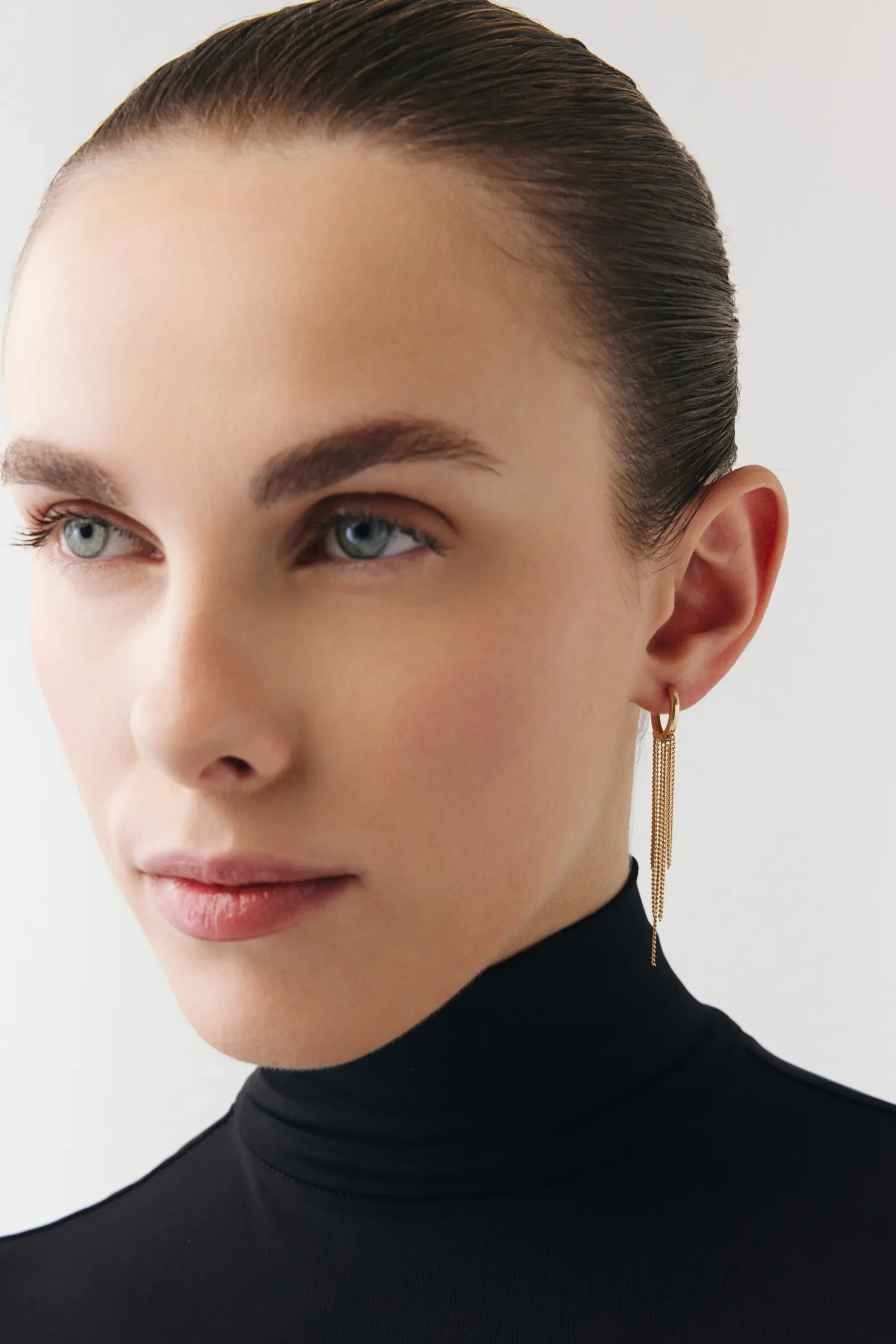 Tasarım Beş Zincir Küpe