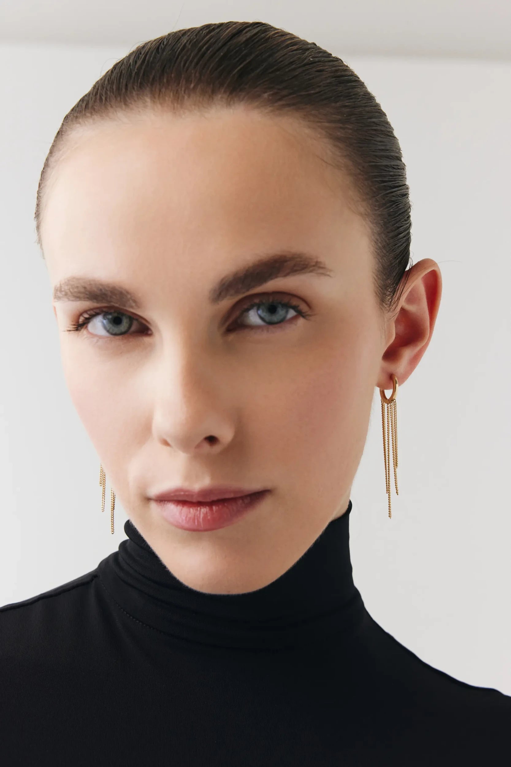 Tasarım Beş Zincir Küpe