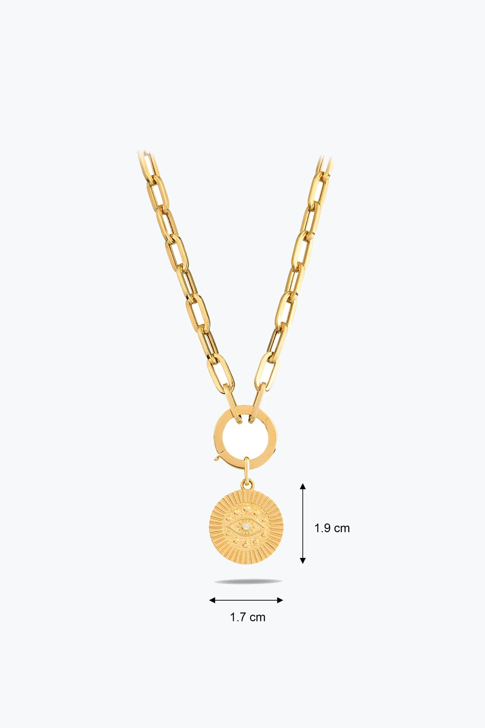 Etnik Göz Charm Kolye