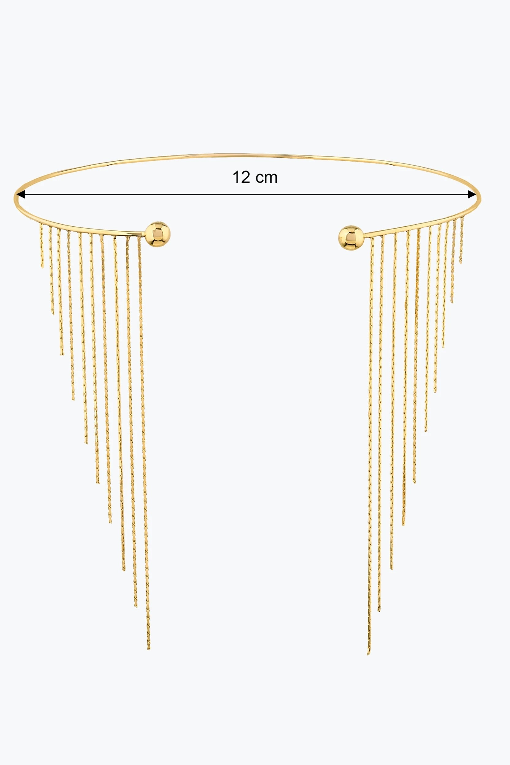 Işıltılı Zincir Diva Choker