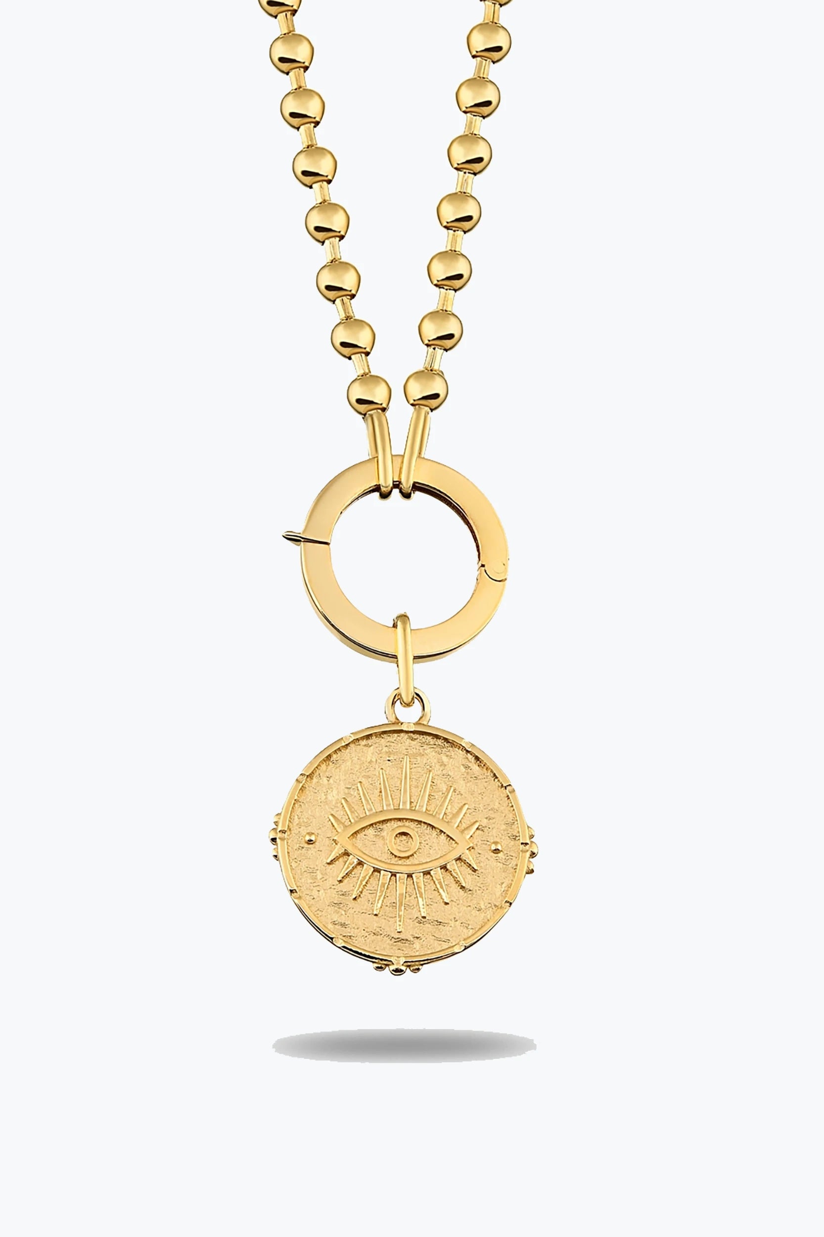 Göz Damga Charm Kolye