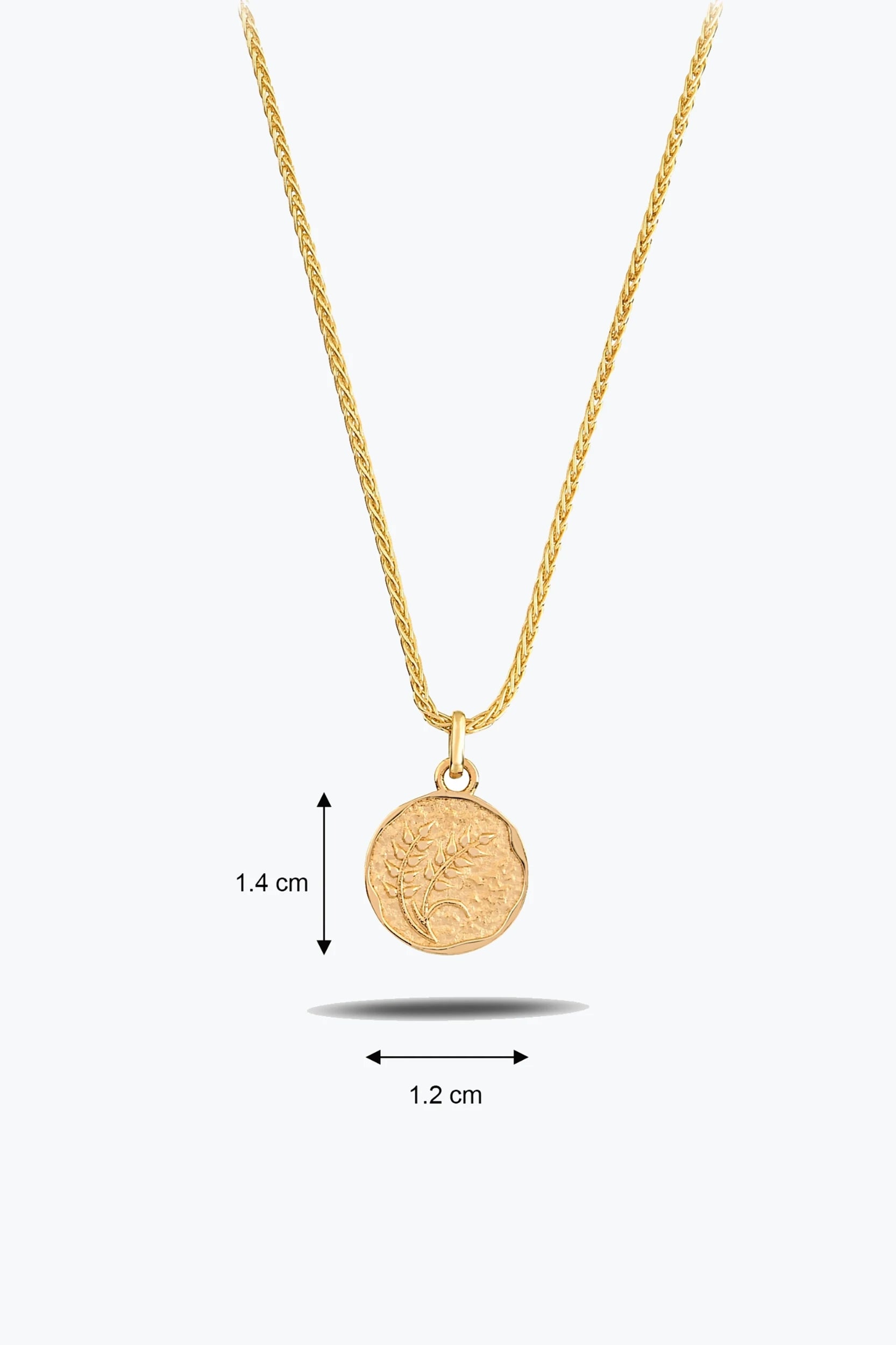 Soft Zincir Başak Uç Damga Kolye