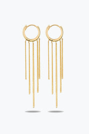 Tasarım Beş Zincir Küpe