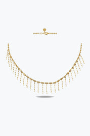 Bakla Zincir Detaylı Shakira Kolye