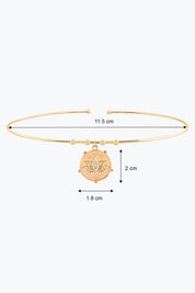 Parıltı Lotus Uç Tel Choker