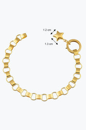 Rolex Zincir Yıldız Charm Bileklik