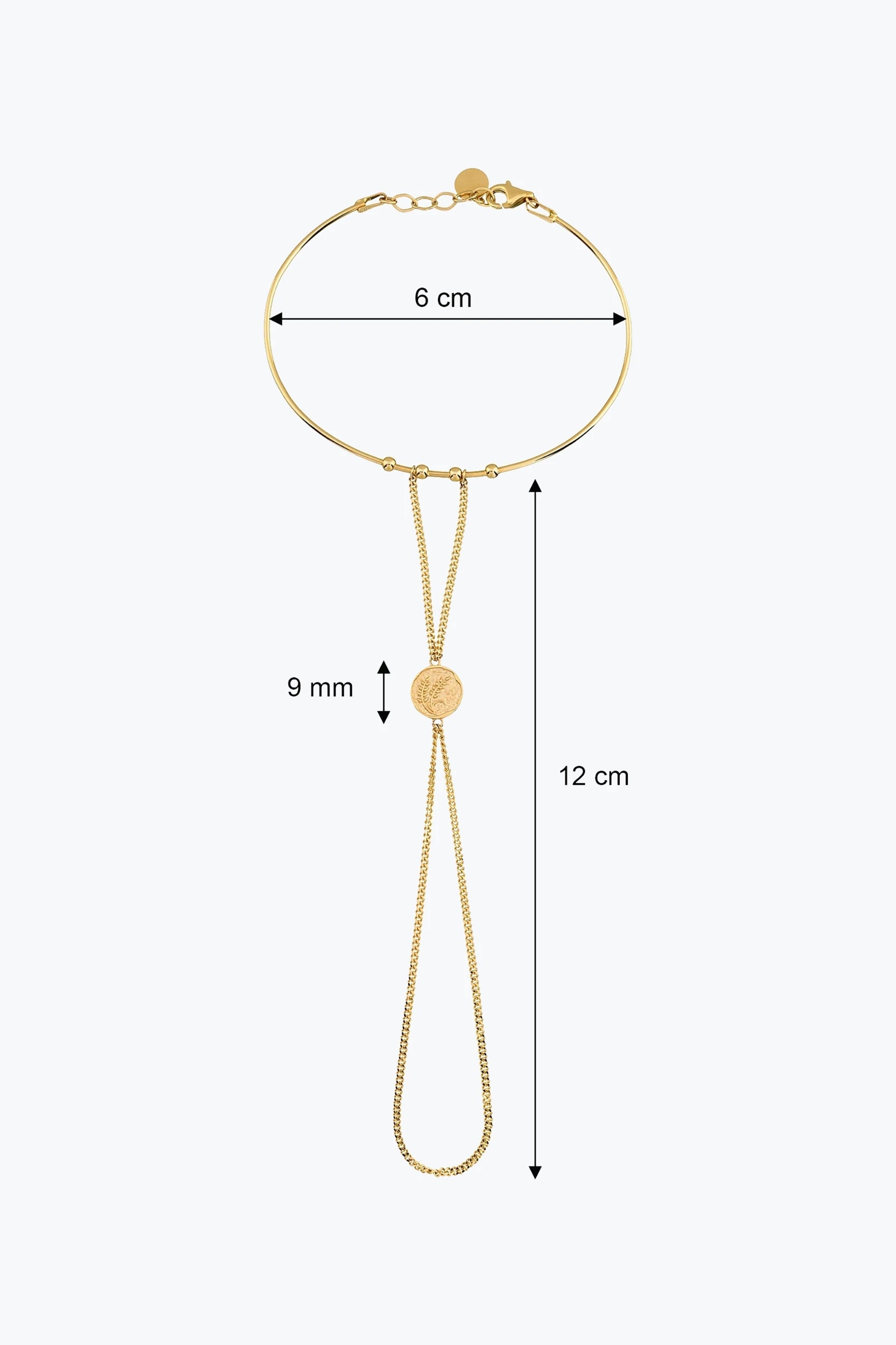 Başak Damga Tel Bileklikli Şahmeran