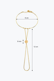 Başak Damga Tel Bileklikli Şahmeran