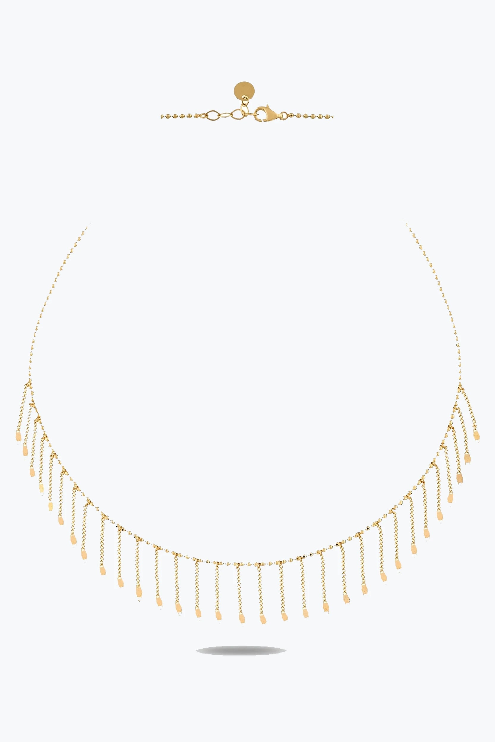 Mini Gurmet Zincir Detaylı Şaheser Kolye