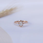 0.30 CT D VS2 HRD Sertifikalı Vintage Aria Pırlanta Yüzük