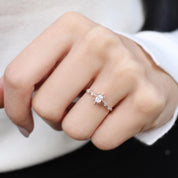 0.30 CT Vintage Aria Tasarım Pırlanta Yüzük