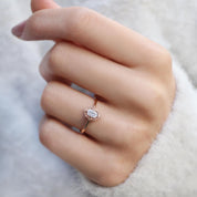 0.30 Karat D VS2 HRD Sertifikalı Vintage Aria Pırlanta Yüzük