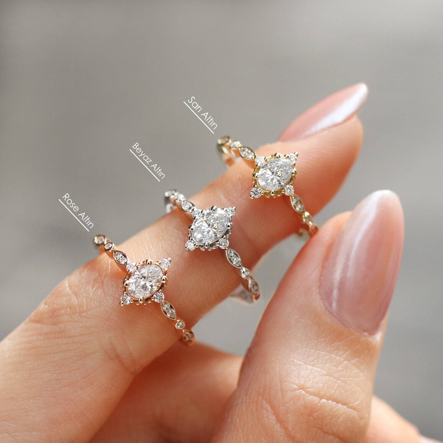 0.32 CT Özel Tasarım Mini Selius Pırlanta Yüzük