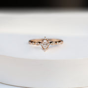 0.32 CT Özel Tasarım Mini Selius Pırlanta Yüzük