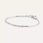 0.33 CT Pırlanta Taşlı Beyaz Altın Bileklik