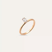 0.34 CT Markiz Kesim Pırlanta Taşlı Tektaş Yüzük