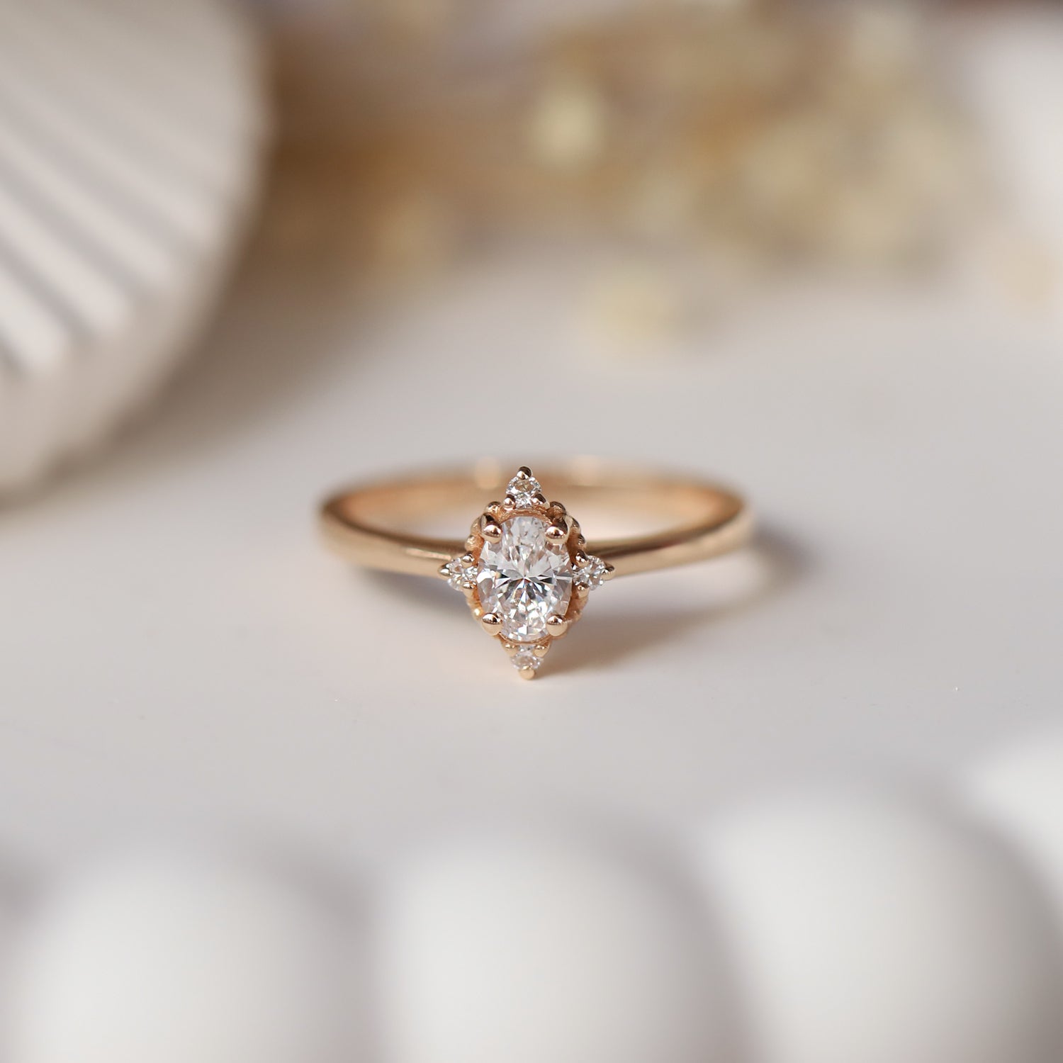 0.35 CT Özel Tasarım Mini Selius Pırlanta Yüzük