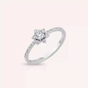 0.40 CT Pırlanta Taşlı Beyaz Altın Yüzük