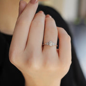 0.40 CT Vintage Alice Tasarım Pırlanta Yüzük