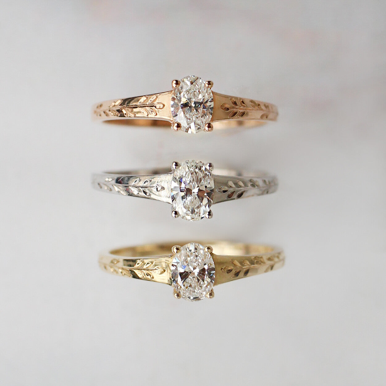 0.40 CT Vintage Kate Tasarım Pırlanta Yüzük