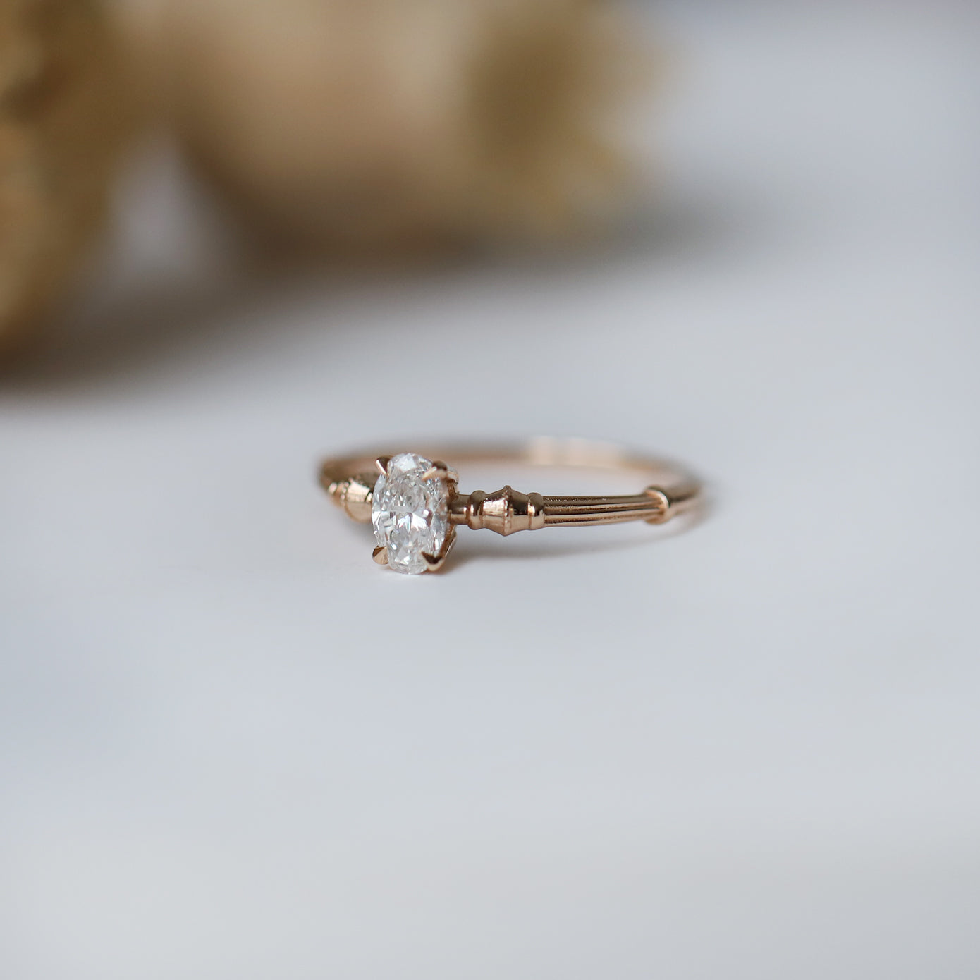 0.40 CT Vintage Maria Pırlanta Yüzük