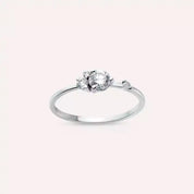 Douce 0.41 CT Pırlanta Taşlı Beyaz Altın Yüzük