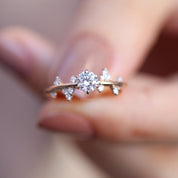 0.42 CT Vintage Pırlanta Yüzük