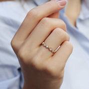 0.45 CT Vintage Tasarım Tamtur Pırlanta Yüzük