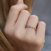 0.45 CT Vintage Tasarım Tamtur Pırlanta Yüzük