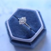 0.50 CT Vintage Lina Tasarım Pırlanta Yüzük