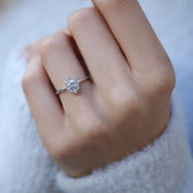 0.50 CT Vintage Lina Tasarım Pırlanta Yüzük