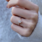 0.50 CT Vintage Lina Tasarım Pırlanta Yüzük